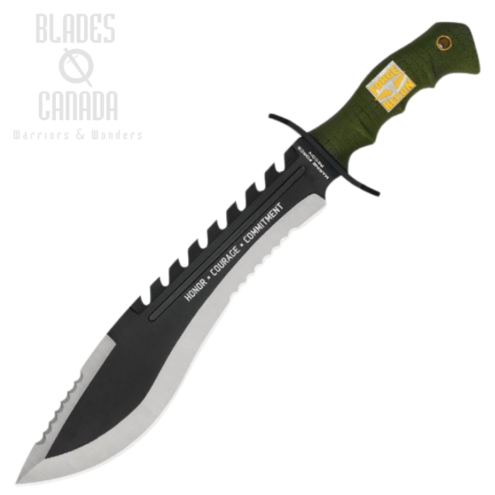 UC USMC Marine Kukri Machete, Nylon Sheath, UC3011